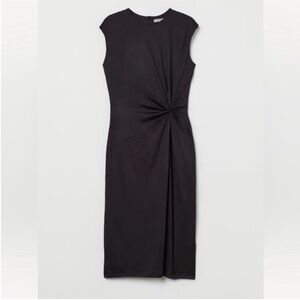 H&M Draped Dress - Black